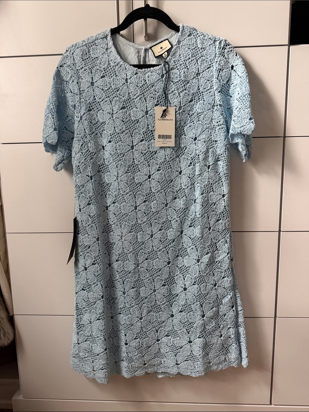 Adorable crochet dress from Tuckernuck